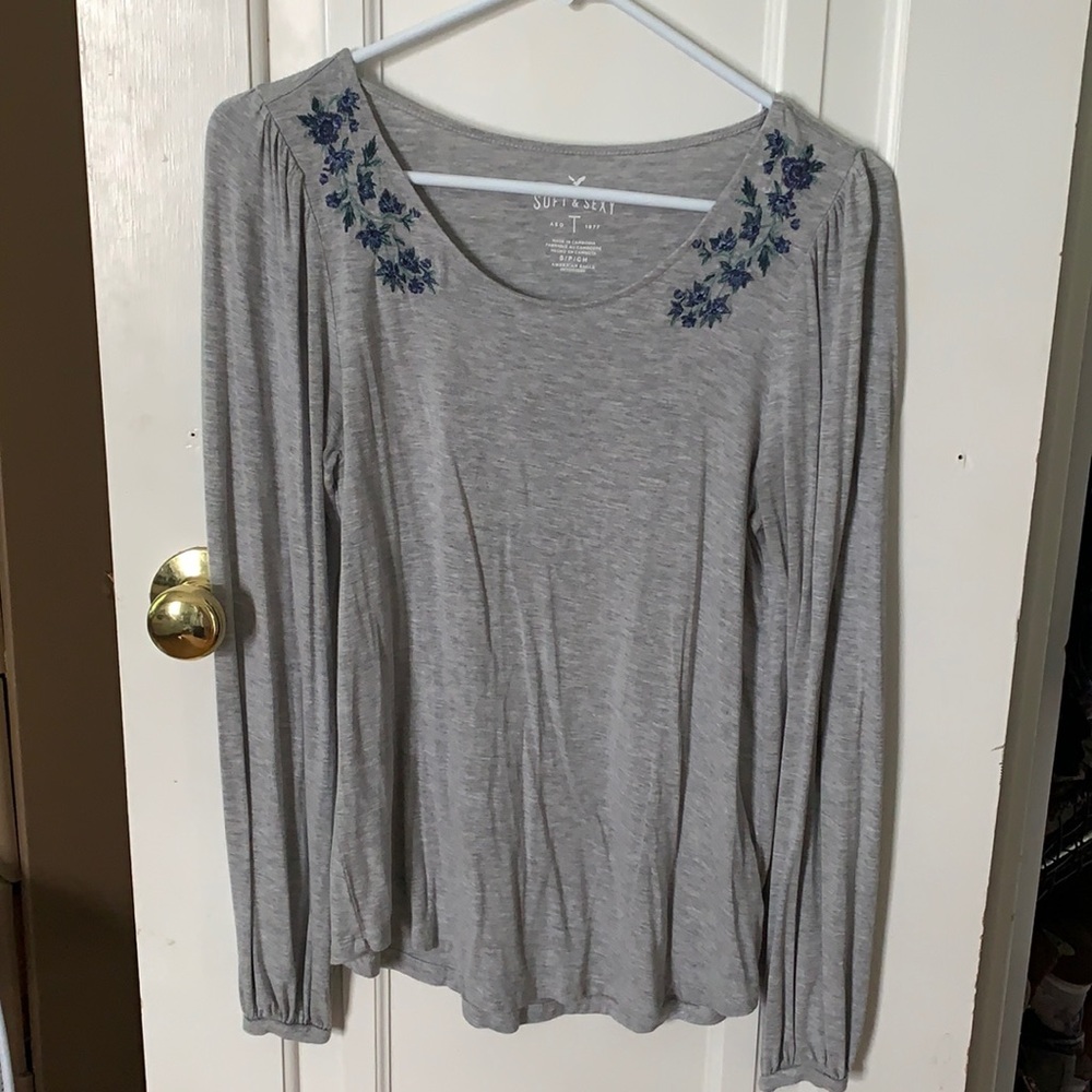 A&E floral long sleeve